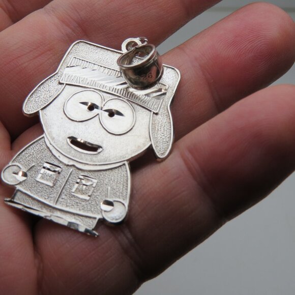 *925 Silver Cartoon Character Dora Pendant - Picture 4 of 4